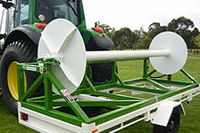 Cricket Pitch Cover Applicator and Removal System